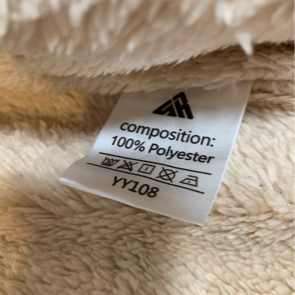 Swisswell Winter Fleece Sherpa Lined Zip up Hooded Jacket Size Medium - Picture 3 of 11